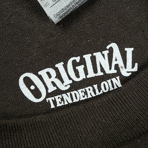 TENDERLOIN テンダーロイン LONG SLEEVE TEE 2A BROWN ロンT 茶 Size 【XL】 【新古品・未使用品】 20830578