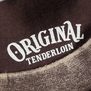 TENDERLOIN テンダーロイン TEE ACID WASH G BROWN Tシャツ 茶 Size 【XL】 【新古品・未使用品】 20830579
