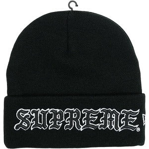 SUPREME シュプリーム 25FW New Era Old English Beanie Black ビーニー 黒 Size 【フリー】 【新古品・未使用品】 20830614