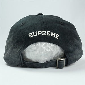 SUPREME シュプリーム 25SS Leather Applique 6-Panel Black キャップ 黒 Size 【フリー】 【新古品・未使用品】 20830619