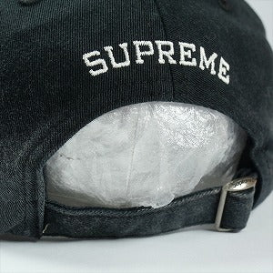 SUPREME シュプリーム 25SS Leather Applique 6-Panel Black キャップ 黒 Size 【フリー】 【新古品・未使用品】 20830619