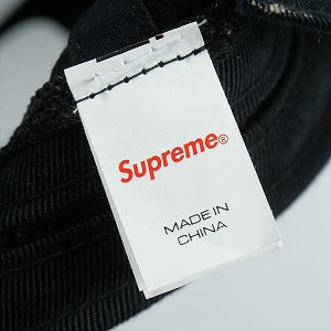 SUPREME シュプリーム 25SS Leather Applique 6-Panel Black キャップ 黒 Size 【フリー】 【新古品・未使用品】 20830619