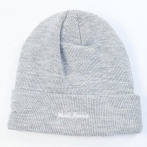 SUPREME シュプリーム 20AW New Era Cross Box logo Beanie Heather Grey ボックスロゴビーニー 灰 Size 【フリー】 【新古品・未使用品】 20830621
