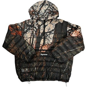 SUPREME シュプリーム 20AW Micro Down Half Zip Hooded Pullover Woods ジャケット マルチ Size 【M】 【中古品-非常に良い】 20830623