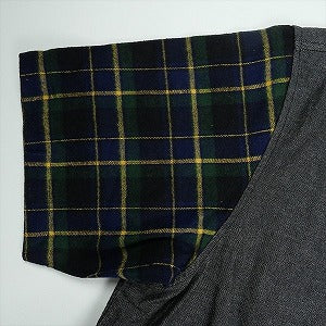 SUPREME シュプリーム 14SS Denim Flannel Baseball Shirt Black 半袖ベースボールシャツ 黒 Size 【M】 【中古品-非常に良い】 20830624