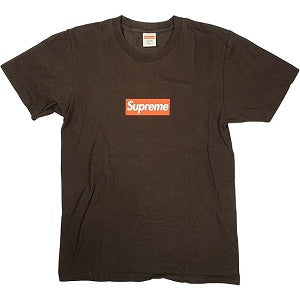 SUPREME シュプリーム 14SS 20th Box Logo Tee Tシャツ 茶 Size 【M】 【中古品-良い】 20830628