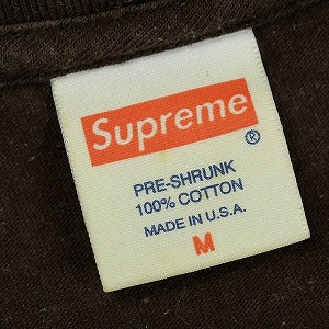 SUPREME シュプリーム 14SS 20th Box Logo Tee Tシャツ 茶 Size 【M】 【中古品-良い】 20830628