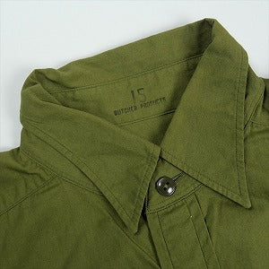 At Last ＆ Co アットラスト/BUTCHER PRODUCTS ブッチャープロダクツ N-3 SHIRT 長袖シャツ オリーブ Size 【15】 【中古品-良い】 20830639