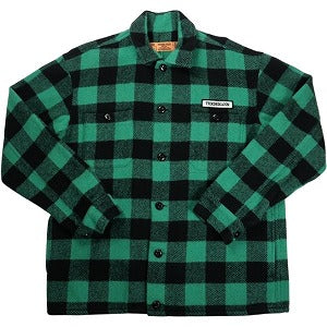 TENDERLOIN テンダーロイン T-BUFFALO JKT GREEN/BLACK バッファローチェックジャケット 緑 Size 【XL】 【中古品-良い】 20830644