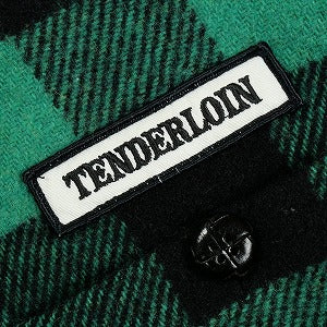 TENDERLOIN テンダーロイン T-BUFFALO JKT GREEN/BLACK バッファローチェックジャケット 緑 Size 【XL】 【中古品-良い】 20830644
