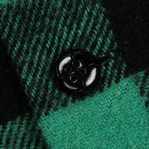 TENDERLOIN テンダーロイン T-BUFFALO JKT GREEN/BLACK バッファローチェックジャケット 緑 Size 【XL】 【中古品-良い】 20830644