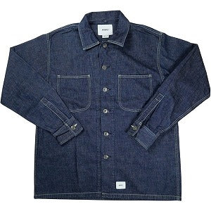 WTAPS ダブルタップス 19SS MINE LS INDIGO 長袖シャツ インディゴ Size 【L】 【中古品-良い】 20830654
