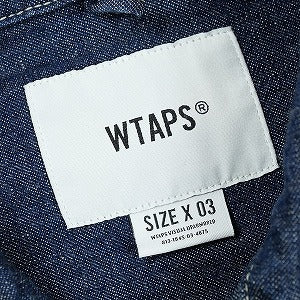 WTAPS ダブルタップス 19SS MINE LS INDIGO 長袖シャツ インディゴ Size 【L】 【中古品-良い】 20830654