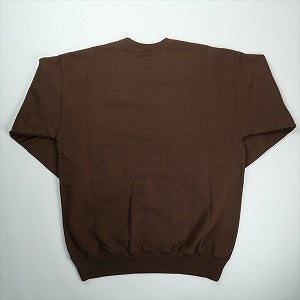 DESCENDANT ディセンダント 24AW TEAM CREW NECK BROWN クルーネック 茶 Size 【L】 【中古品-ほぼ新品】 20830657