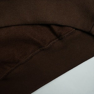DESCENDANT ディセンダント 24AW TEAM CREW NECK BROWN クルーネック 茶 Size 【L】 【中古品-ほぼ新品】 20830657