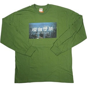 SUPREME シュプリーム ×The Killer ザ・キラー 18AW The Killer L/S Tee Olive ロンT オリーブ Size 【L】 【新古品・未使用品】 20830660