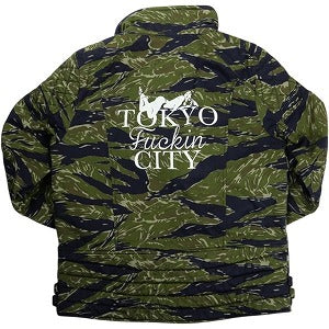 NEIGHBORHOOD ネイバーフッド ×HYSTERIC GLAMOUR 15AW NHHG THUNDERBOLT?２/C?JKT ジャケット 緑 Size 【XL】 【中古品-非常に良い】 20830664