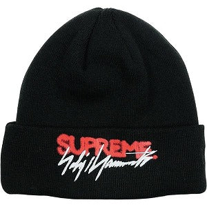SUPREME シュプリーム ×Yohji Yamamoto ヨウジヤマモト 20AW New Era Beanie ビーニー 黒 Size 【フリー】 【中古品-非常に良い】 20830672
