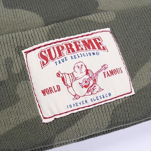 SUPREME シュプリーム ×True Religion 25FW Beanie Olive Camo ビーニー オリーブ Size 【フリー】 【新古品・未使用品】 20830691