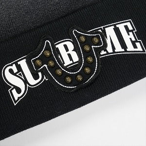 SUPREME シュプリーム ×True Religion 25FW Beanie Black ビーニー 黒 Size 【フリー】 【新古品・未使用品】 20830692