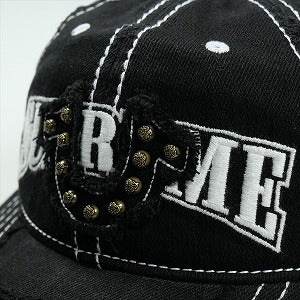 SUPREME シュプリーム ×True Religion 25FW Mesh Back 6-Panel Black キャップ 黒 Size 【フリー】 【新古品・未使用品】 20830693