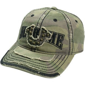SUPREME シュプリーム ×True Religion 25FW Mesh Back 6-Panel Olive Camo キャップ オリーブ Size 【フリー】 【新古品・未使用品】 20830694