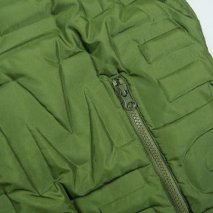 SUPREME シュプリーム 19SS Bonded Logo Puffy Jacket Olive パフィージャケット オリーブ Size 【M】 【中古品-非常に良い】 20830698