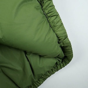 SUPREME シュプリーム 19SS Bonded Logo Puffy Jacket Olive パフィージャケット オリーブ Size 【M】 【中古品-非常に良い】 20830698