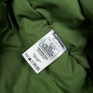 SUPREME シュプリーム 19SS Bonded Logo Puffy Jacket Olive パフィージャケット オリーブ Size 【M】 【中古品-非常に良い】 20830698