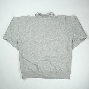 HUMAN MADE ヒューマンメイド HALF ZIP SWEATSHIRT GRAY ハーフジップスウェット 灰 Size 【L】 【中古品-良い】 20830704