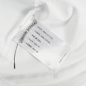 CHROME HEARTS クロム・ハーツ HORSESHOE L/S TEE WHITE/PINK ロンT 白 Size 【M】 【新古品・未使用品】 20830723