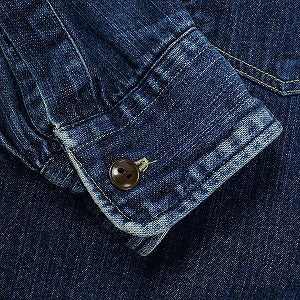 At Last ＆ Co アットラスト/BUTCHER PRODUCTS ブッチャープロダクツ DENIM WORK SHIRT 長袖シャツ インディゴ Size 【14.5】 【中古品-良い】 20830741