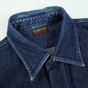 At Last ＆ Co アットラスト/BUTCHER PRODUCTS ブッチャープロダクツ DENIM WORK SHIRT 長袖シャツ インディゴ Size 【14.5】 【中古品-良い】 20830741