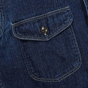 At Last ＆ Co アットラスト/BUTCHER PRODUCTS ブッチャープロダクツ DENIM WORK SHIRT 長袖シャツ インディゴ Size 【14.5】 【中古品-良い】 20830741