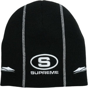 SUPREME シュプリーム 25FW Racing Panel Beanie Black ビーニー 黒 Size 【フリー】 【新古品・未使用品】 20830765