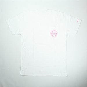 CHROME HEARTS クロム・ハーツ HORSESHOE S/S TEE WHITE/PINK Tシャツ 白 Size 【L】 【新古品・未使用品】 20830779