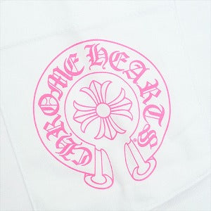 CHROME HEARTS クロム・ハーツ HORSESHOE S/S TEE WHITE/PINK Tシャツ 白 Size 【L】 【新古品・未使用品】 20830779