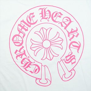 CHROME HEARTS クロム・ハーツ HORSESHOE S/S TEE WHITE/PINK Tシャツ 白 Size 【L】 【新古品・未使用品】 20830779