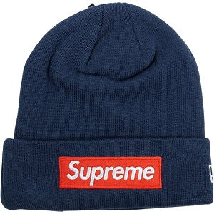 SUPREME シュプリーム 22AW New Era Box Logo Beanie Navy ボックスロゴビーニー 紺 Size 【フリー】 【新古品・未使用品】 20830790