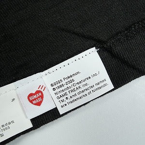 HUMAN MADE ヒューマンメイド ×POKEMON MADE 25AW GRAPHIC T-SHIRT BLACK ONLINE STORE限定 ピカチュウTシャツ 黒 Size 【L】 【新古品・未使用品】 20830793