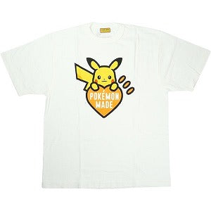 HUMAN MADE ヒューマンメイド ×POKEMON MADE 25AW GRAPHIC T-SHIRT WHITE 渋谷PARCO限定 ピカチュウTシャツ 白 Size 【XXXL】 【新古品・未使用品】 20830796