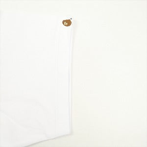 A BATHING APE ア ベイシング エイプ ×SPOTIFY BY CENTRAL CEE 25AW COLLEGE RELAXED TEE WHITE カレッジロゴTシャツ 白 Size 【M】 【新古品・未使用品】 20830805