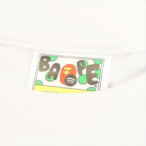A BATHING APE ア ベイシング エイプ ×SPOTIFY BY CENTRAL CEE 25AW COLLEGE RELAXED TEE WHITE カレッジロゴTシャツ 白 Size 【L】 【新古品・未使用品】 20830806