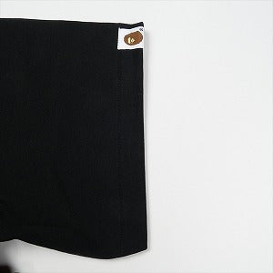 A BATHING APE ア ベイシング エイプ ×SPOTIFY BY CENTRAL CEE 25AW COLLEGE RELAXED TEE BLACK カレッジロゴTシャツ 黒 Size 【S】 【新古品・未使用品】 20830807