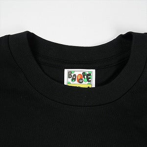 A BATHING APE ア ベイシング エイプ ×SPOTIFY BY CENTRAL CEE 25AW COLLEGE RELAXED TEE BLACK カレッジロゴTシャツ 黒 Size 【XL】 【新古品・未使用品】 20830808