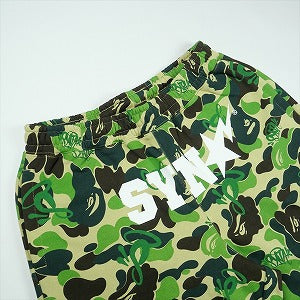 A BATHING APE ア ベイシング エイプ ×SPOTIFY BY CENTRAL CEE 25AW CAMO RELAXED FIT SWEATPANTS スウェットパンツ 緑 Size 【XL】 【新古品・未使用品】 20830810