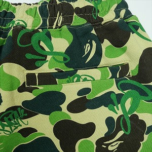 A BATHING APE ア ベイシング エイプ ×SPOTIFY BY CENTRAL CEE 25AW CAMO RELAXED FIT SWEATPANTS スウェットパンツ 緑 Size 【XL】 【新古品・未使用品】 20830810