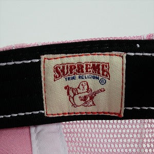 SUPREME シュプリーム ×True Religion 25FW Mesh Back 6-Panel Pink キャップ ピンク Size 【フリー】 【新古品・未使用品】 20830814