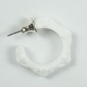 CHROME HEARTS クロム・ハーツ CH Cross SINGLE Hoop Earring WHITE ピアス 白 Size 【フリー】 【新古品・未使用品】 20830818