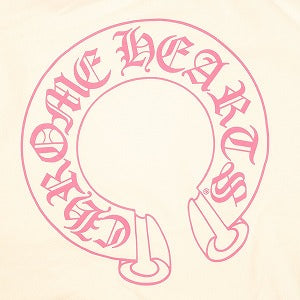 CHROME HEARTS クロム・ハーツ HORSESHOE HOODIE WHITE/PINK パーカー 白 Size 【L】 【新古品・未使用品】 20830820